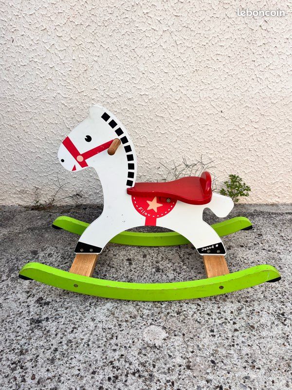 Cheval à bascule bébé (image 1)