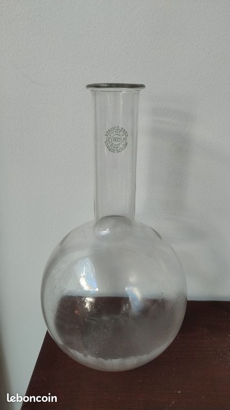 Flacon chimie Pyrex 1000ml (image 1)