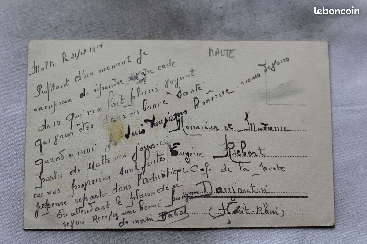 Carte Postale Mellieha – Malte, Vue Souvenir, Originale