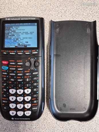 La TI-82 ADVANCED EDITION PYTHON - nouveauté TI 2021