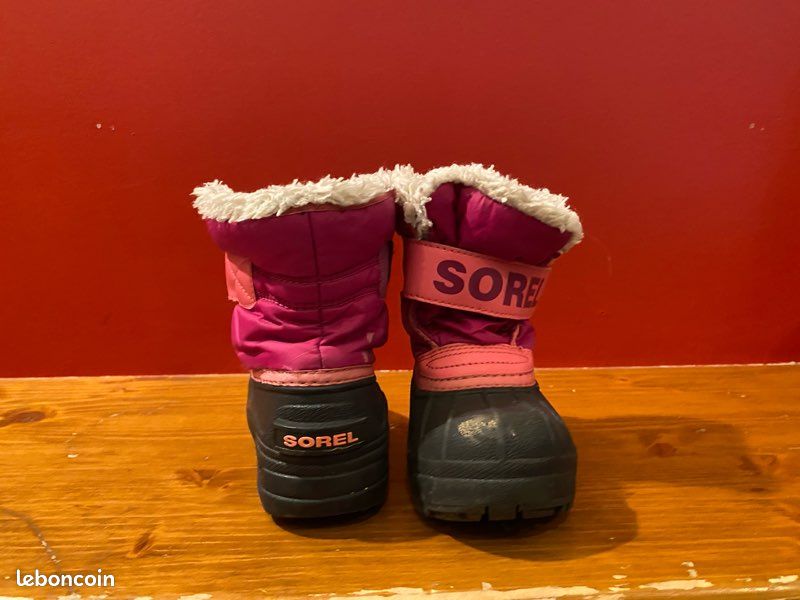 Bottes neige Sorel pointure 25 (image 2)