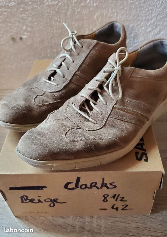 Chaussures Clarks Beige Pointure 42 Chaussures