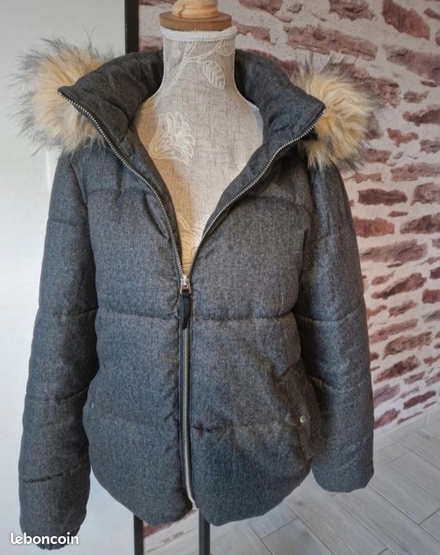 Manteau Blouson Femme Pimkie Veste Courte Manteau Fourrure Femme