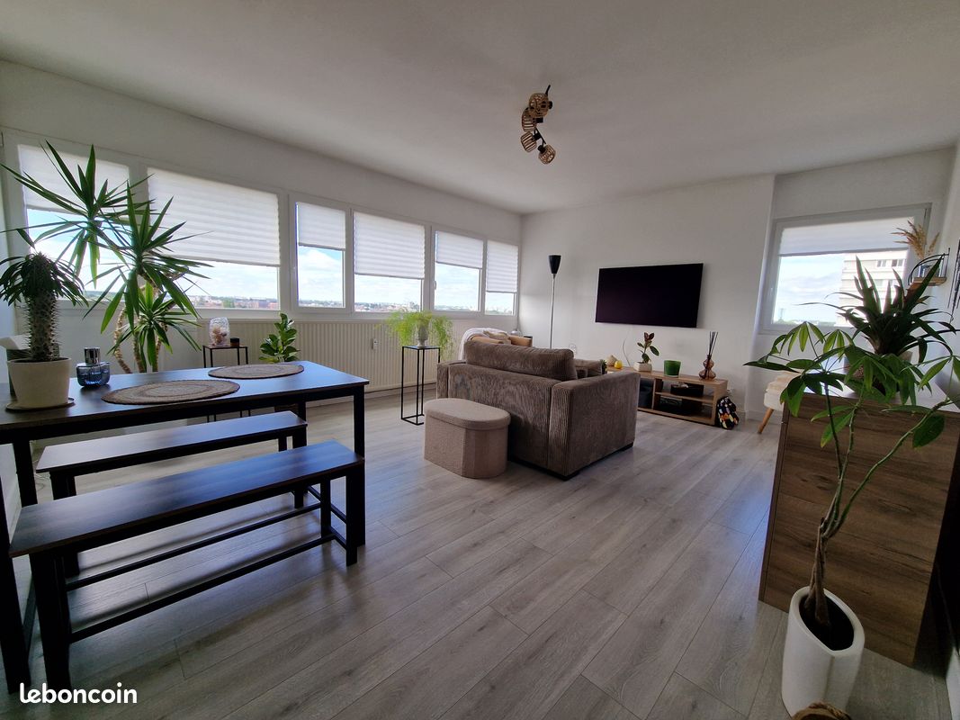 Appartement 3 pièces 66 m² · à Mons-en-Barœul · 66 m² · 131 000 €