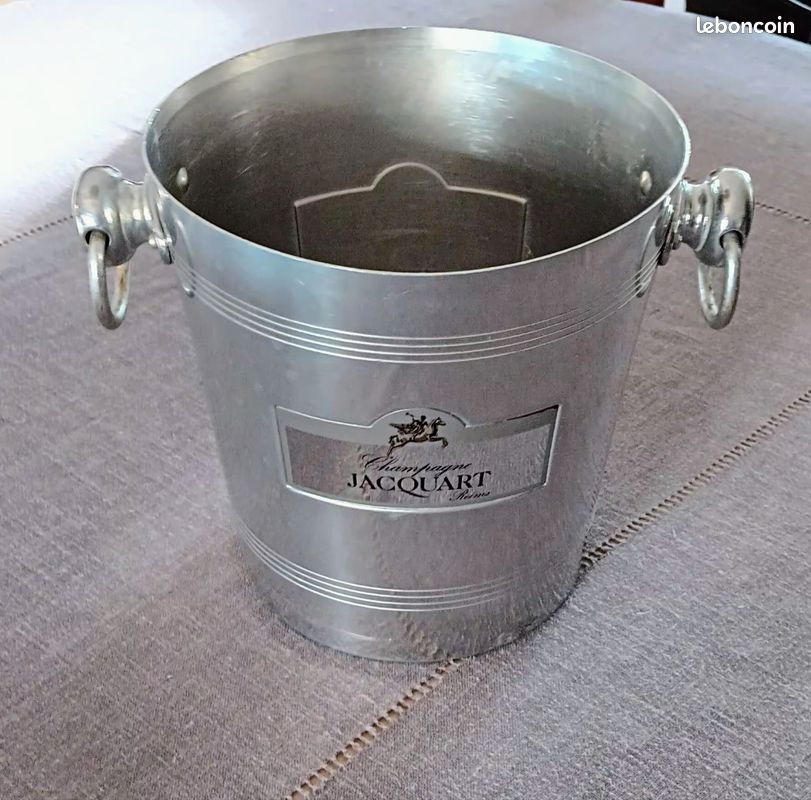 Seau à champagne cerf en aluminium