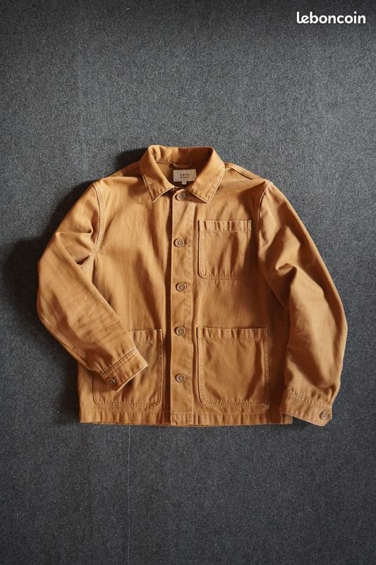 Veste de Travail Celio Marron / Camel - Surchemise Loose (Taille S / convient M) - Workwear (image 1)