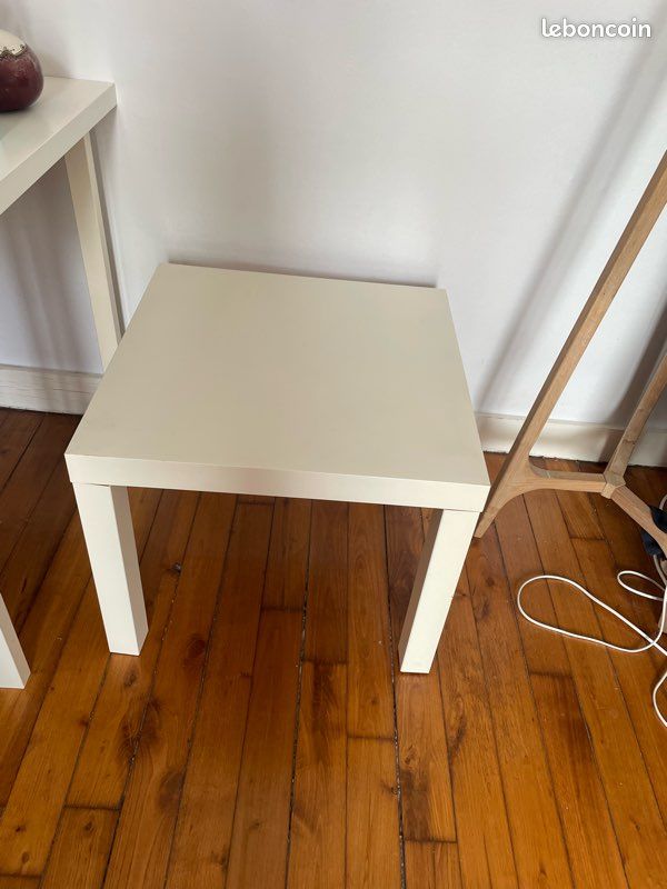 Table basse IKEA lack blanche (image 1)