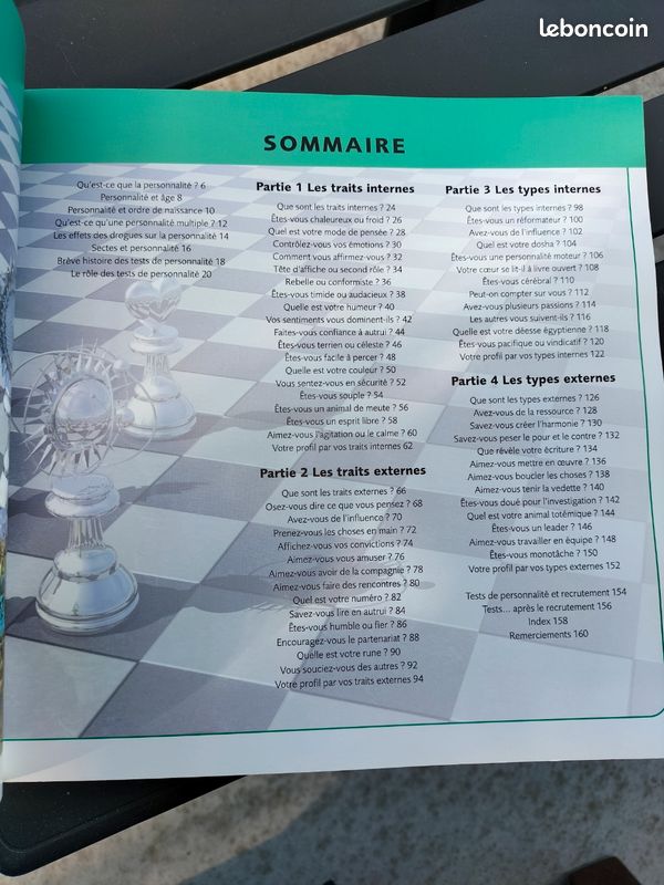 Livre Décryptez votre personnalité Claire Gordon (image 4)