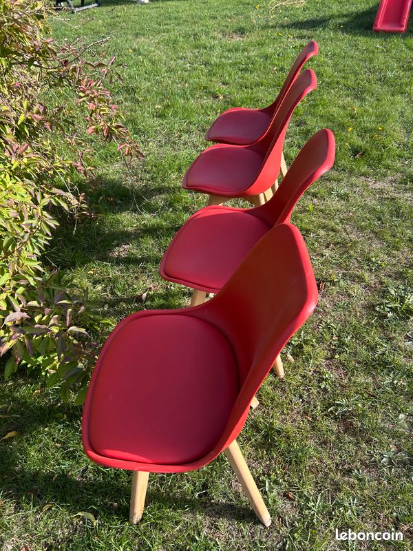 Lot de 4 chaises style Scandinave (image 7)