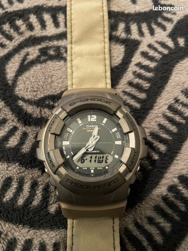 G 101 Casio 2327 Relógio Casio G-Shock G-101 Analógico E Digital