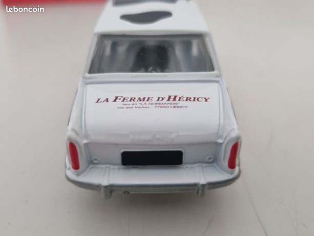 Quiralu - Peugeot 404 La Ferme d'Hericy tâches noires - Jeux & Jouets