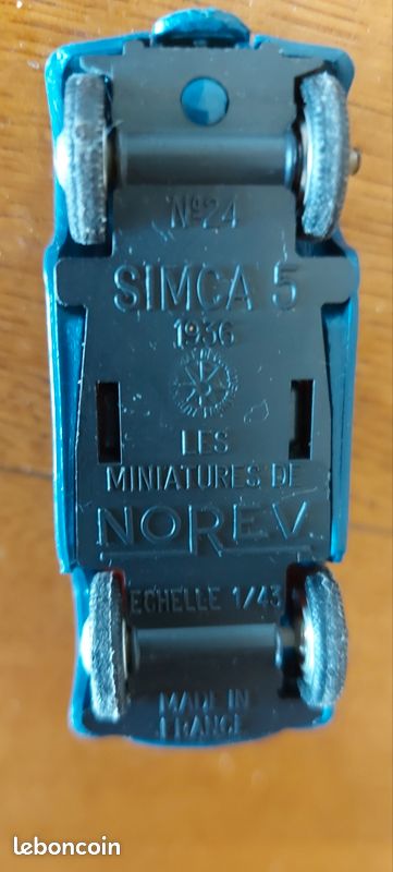 NOREV ANCIEN SIMCA VERSAILLES Plastique Metal 1/43 Made In France EUR 9