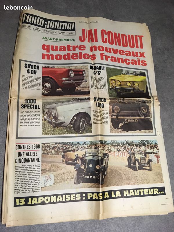 L'auto-journal vintage ancien (image 1)