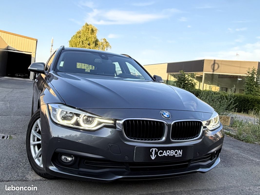 BMW SERIE 3 TOURING F31 LCI2 318d BVA8 PARFAIT ETAT/CUIR/CAMERA/FULL LED/NAVI PRO/HISTO BMW/GARANTIE (image 7)
