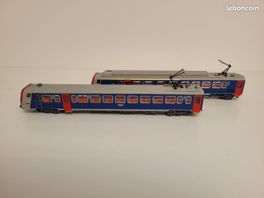 Train wagon N°8622 automotrice Z2 Jouef Ho (image 6)