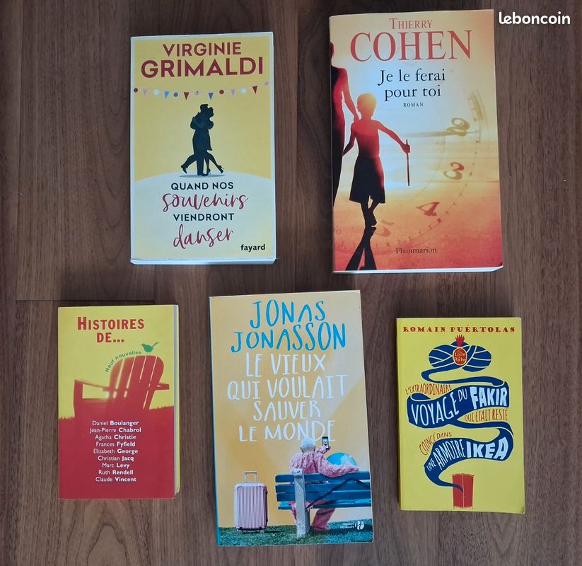 Lot de 4 romans dont 2 en grand format (image 1)