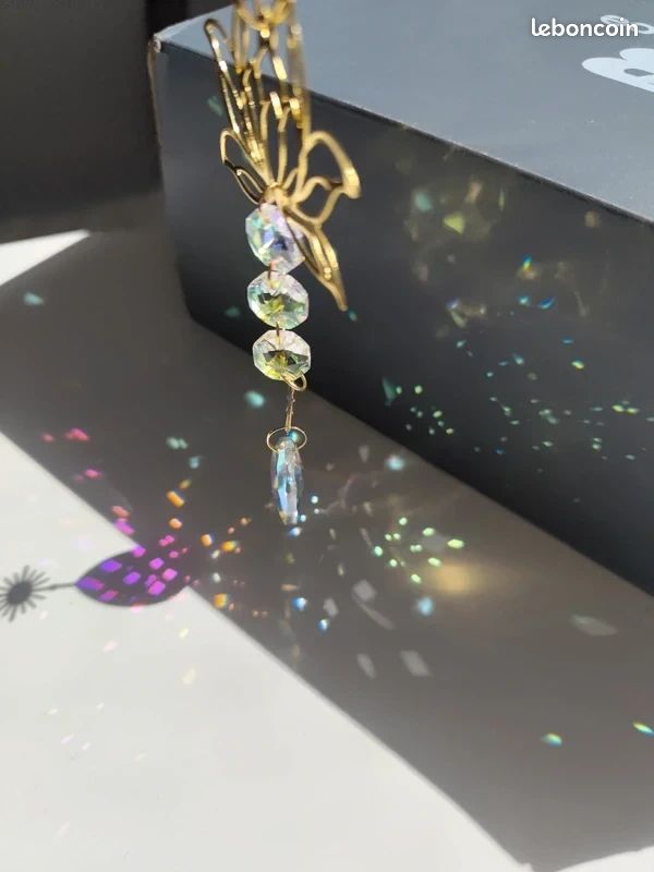 Attrape-soleil / Suncatcher "Fleur de lotus" (image 8)
