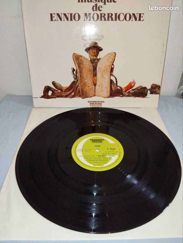 Album vinyle bande originale film Personne Morricone (image 4)