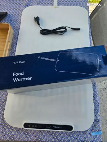 Plateau Chauffant Électrique ITRUSOU - Enroulable, Réglable, Parfait Pour Buffets Et Fêtes