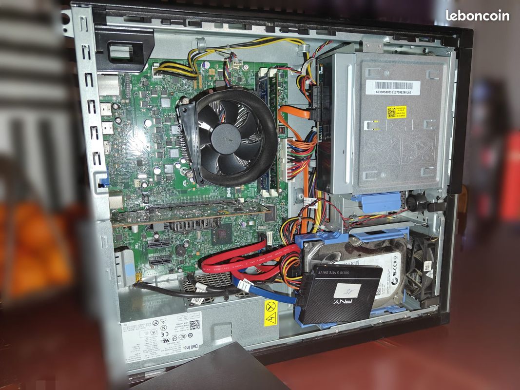 PC Dell Optiplex 990 SFF Intel G630 2.7GHz 16Go Disque 250Go DVD Wifi