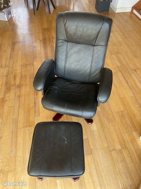 Fauteuil cuir inclinable (image 2)