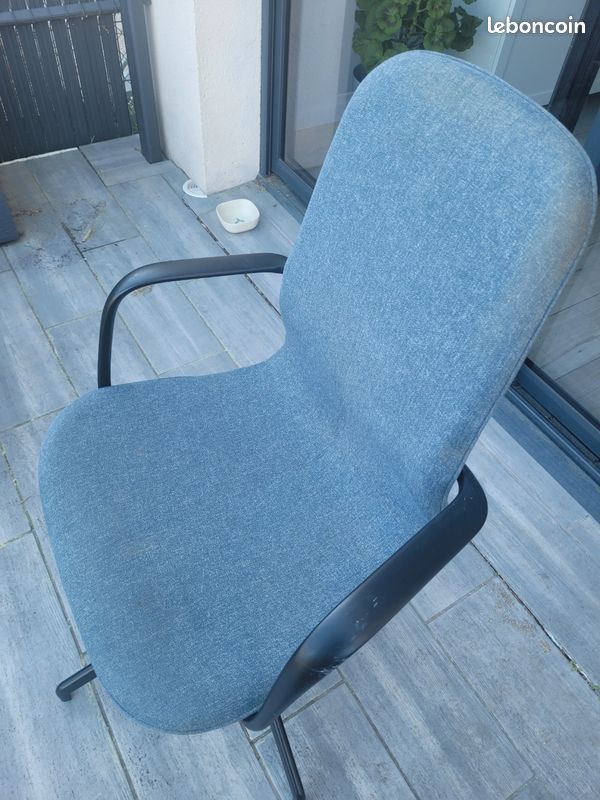 Chaise de bureau pivotante Ikea Langfjall (image 3)