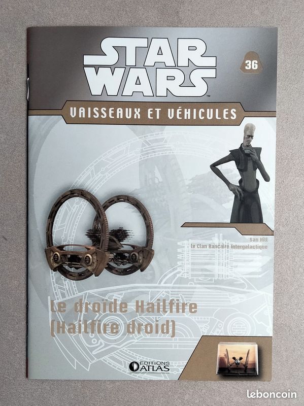 Vaisseau Star Wars n°36 "Le Droide Hailfire" (image 2)