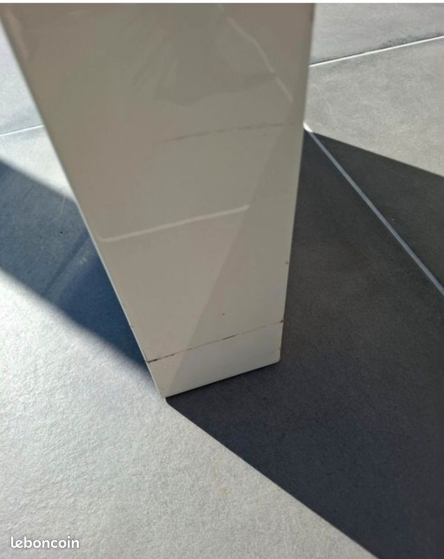 Table extensible 12 places blanche (image 9)