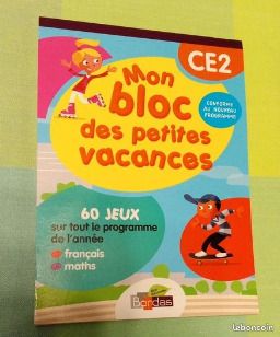 Mon bloc des petites vacances CE2 (image 1)