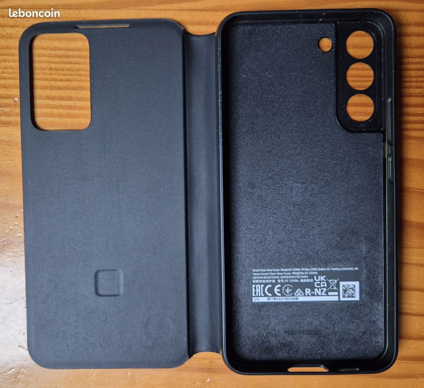 Coque Smart Clear View Cover S22+ (image 3)