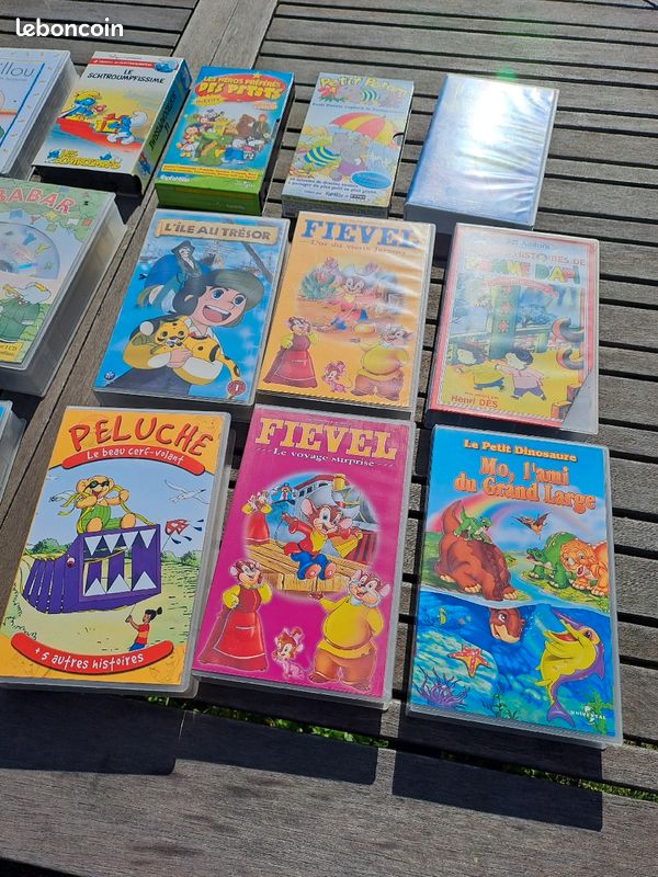 22 CASSETTES VIDEOS de dessins animés pour enfants (image 4)