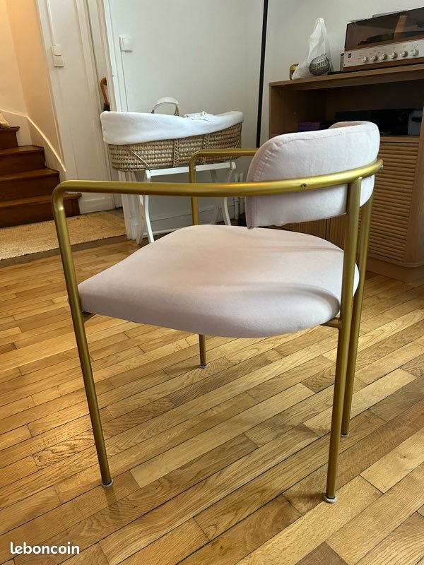 2 Chaise salle à manger Rose - Potiron Paris (image 3)