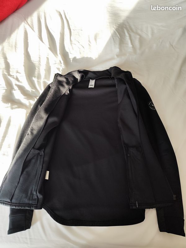 Veste Légère Femme/fille HKM Noire - Maille Pour Compétition/spectacle - Taille 36 - Occasion