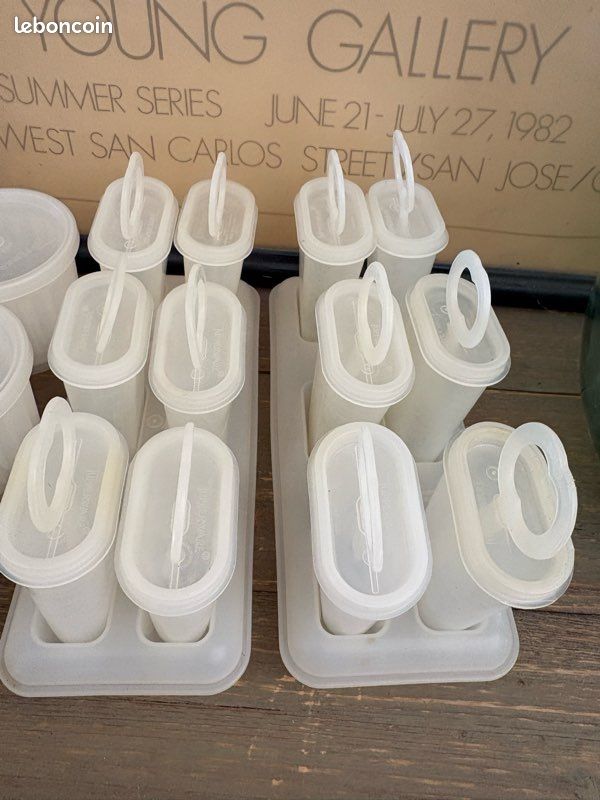 Duo de Moule à flan individuel Tupperware orange - Madame Chine