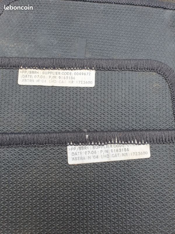Tapis de voitures Opel (image 7)
