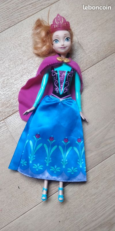 Disney Barbie reine des neiges Anna + cadeau (image 1)