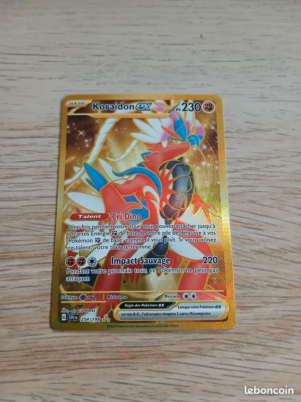 Carte pokemon Koraidon ex - Collection