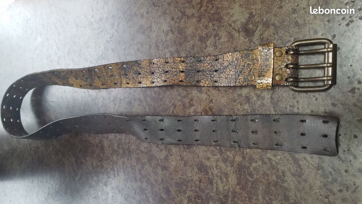Ceinture en cuir vintage (image 6)