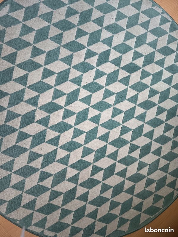 Tapis rond diamètre 118cms (image 2)
