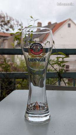 Lot De 6 Verres à Bière Blanche Erdinger 0,5L – Verres Officiels Erdinger Weizen Pour Une Dégustation Parfaite