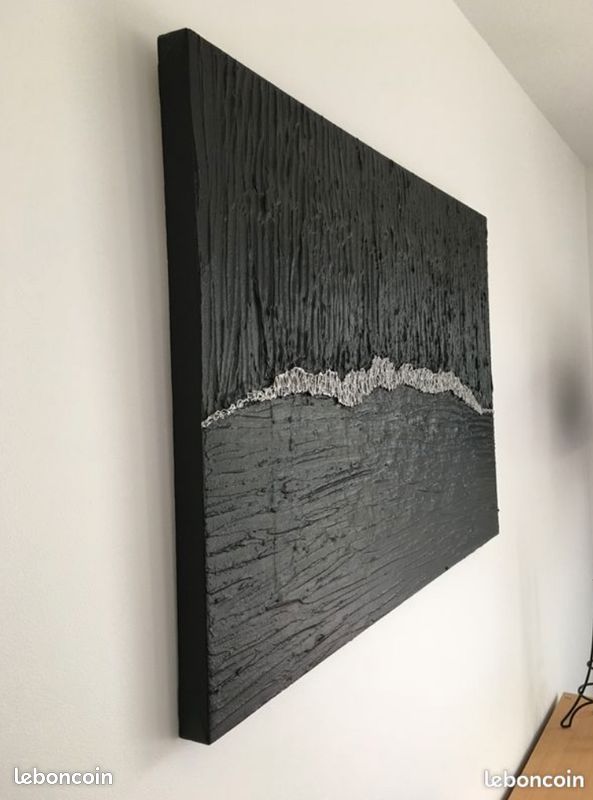 Peinture sur toile acrylique original (image 2)