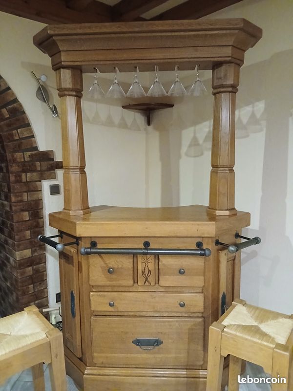 Bar + 2 tabourets (image 1)