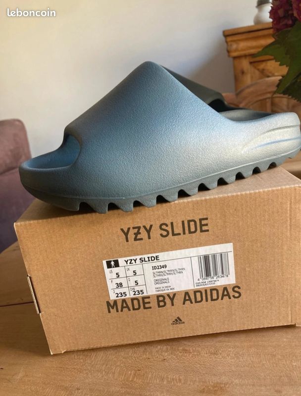 Yeezy slide ONYX Slate Marine - Neuve - 38EU/ 5US (image 8)