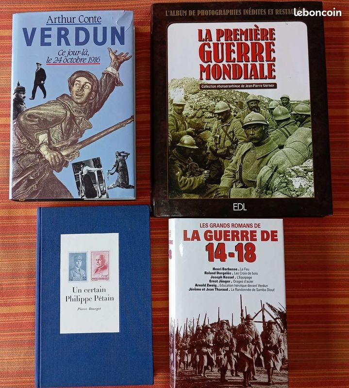 Lot 2 livres - Guerre 14/18 (image 1)