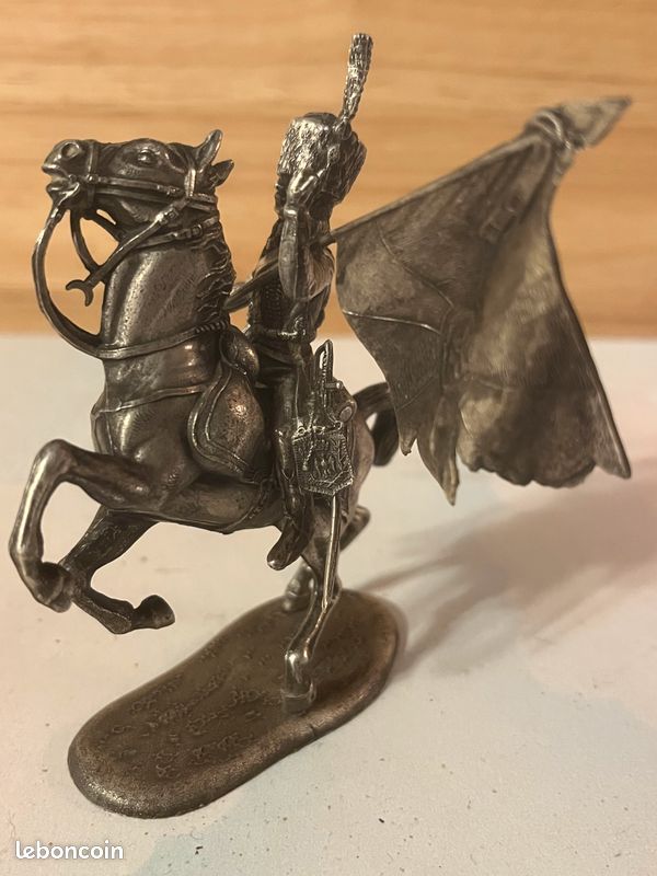 Figurine En étain à Peindre - CBG - Hussard Du Premier Empire - Cavalerie Française