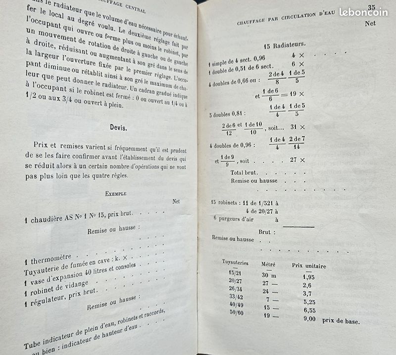 Manuel vintage du monteur de chauffage central, année 1965 (image 6)