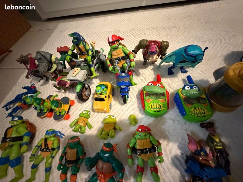 Lot De Figurines Tortues Ninja – Héros Ninja – Neuf – Collection