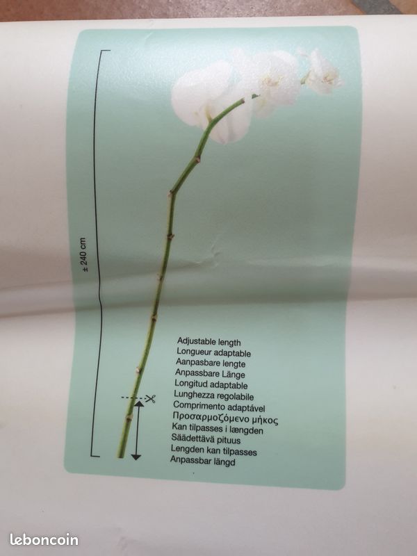 Sticker mural géant orchidee (image 2)