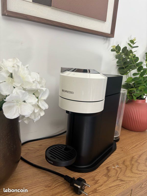 ☕ Machine à café Nespresso Vertuo Magimix – Blanc & Noir (image 4)