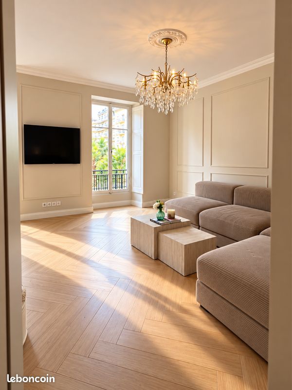 Appartement 3 pièces 57 m² · à Nice · 57 m² · 1 600 €/mois